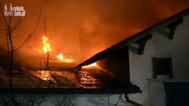 Pożar budynku w Chwałowicach: ,,To najpewniej podpalenie”