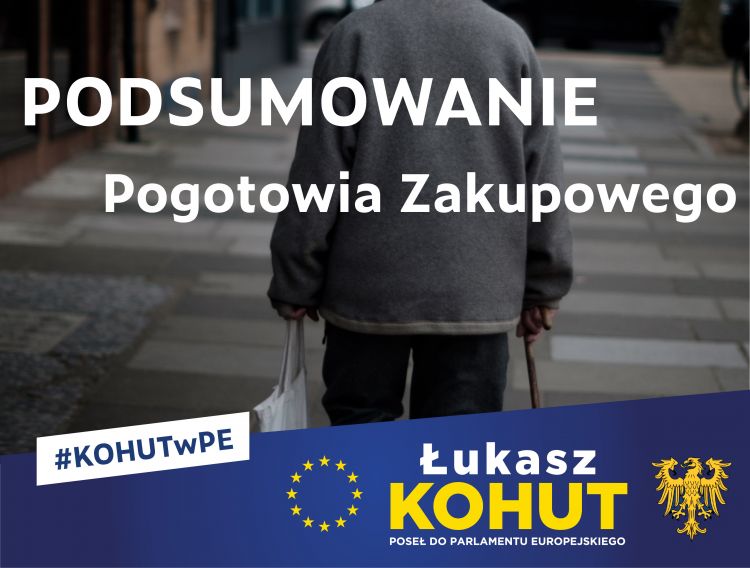 Pogotowie Zakupowe - podsumowanie akcji w województwie śląskim, Łukasz Kohut