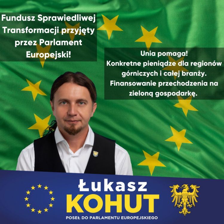 Fundusz Sprawiedliwej Transformacji, Łukasz Kohut