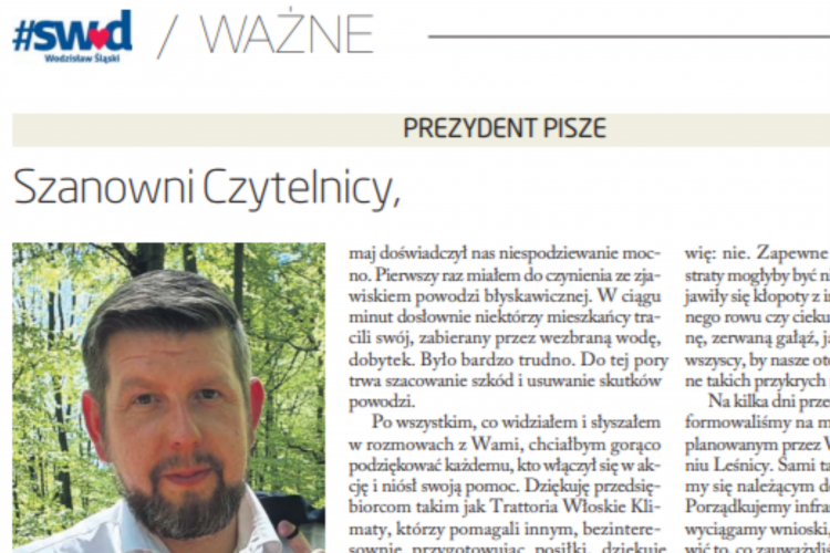 Raport radnego - Wodzisławska 