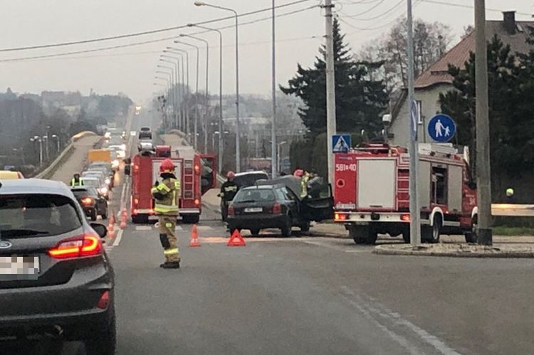 Kolizja trzech samochodów na Wodzisławskiej, Czytelniczka
