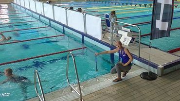 Mistrzowskie pływanie Anny Dudy w Olsztynie