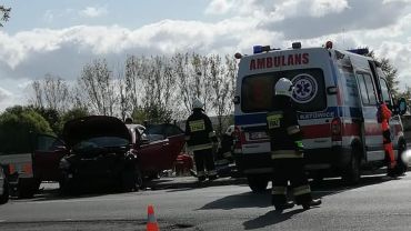 Wypadek w Świerklanach. 5 osób rannych