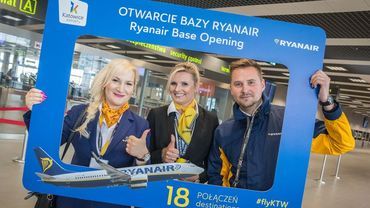 Ryanair uruchomił dziś bazę w Pyrzowicach!