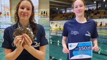 Złota Iga! Pięć medali rybnickiej pływaczki w mistrzostwach Śląska